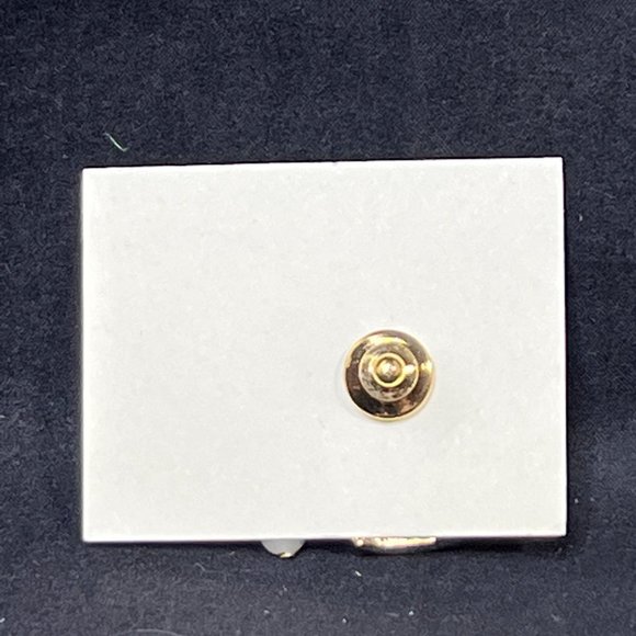 Avon You're My Favorite Hobby Scatter Gold Tone, Pearl & Enamel Lapel Pin (4306) - Picture 4 of 7